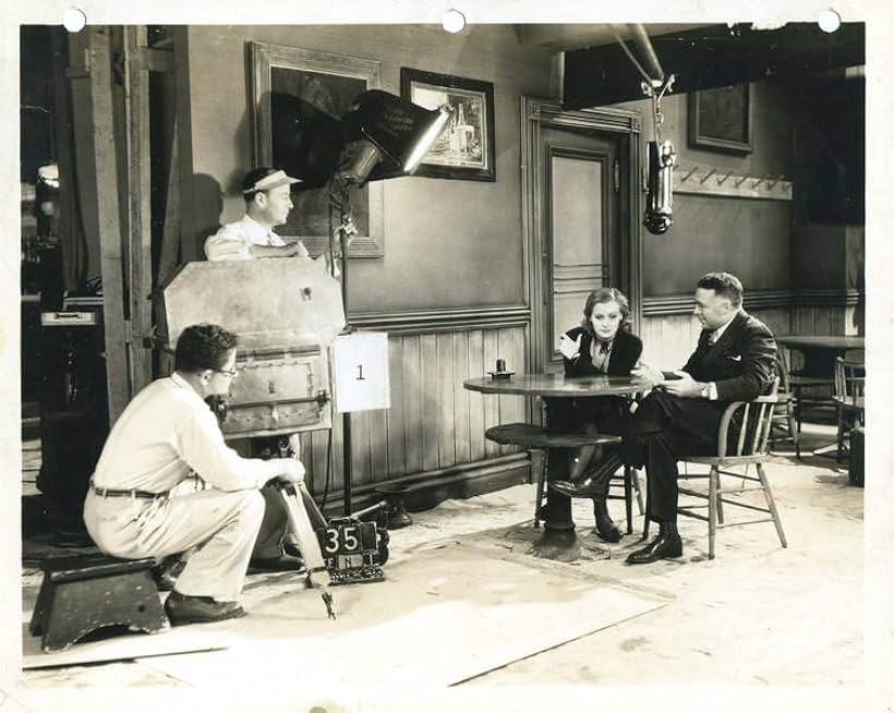 Greta Garbo, Clarence Brown, and William H. Daniels in Anna Christie (1930)