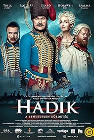 Lili Horváth, Gyözö Szabó, Zsolt Trill, and Áron Molnár in Hadik (2023)