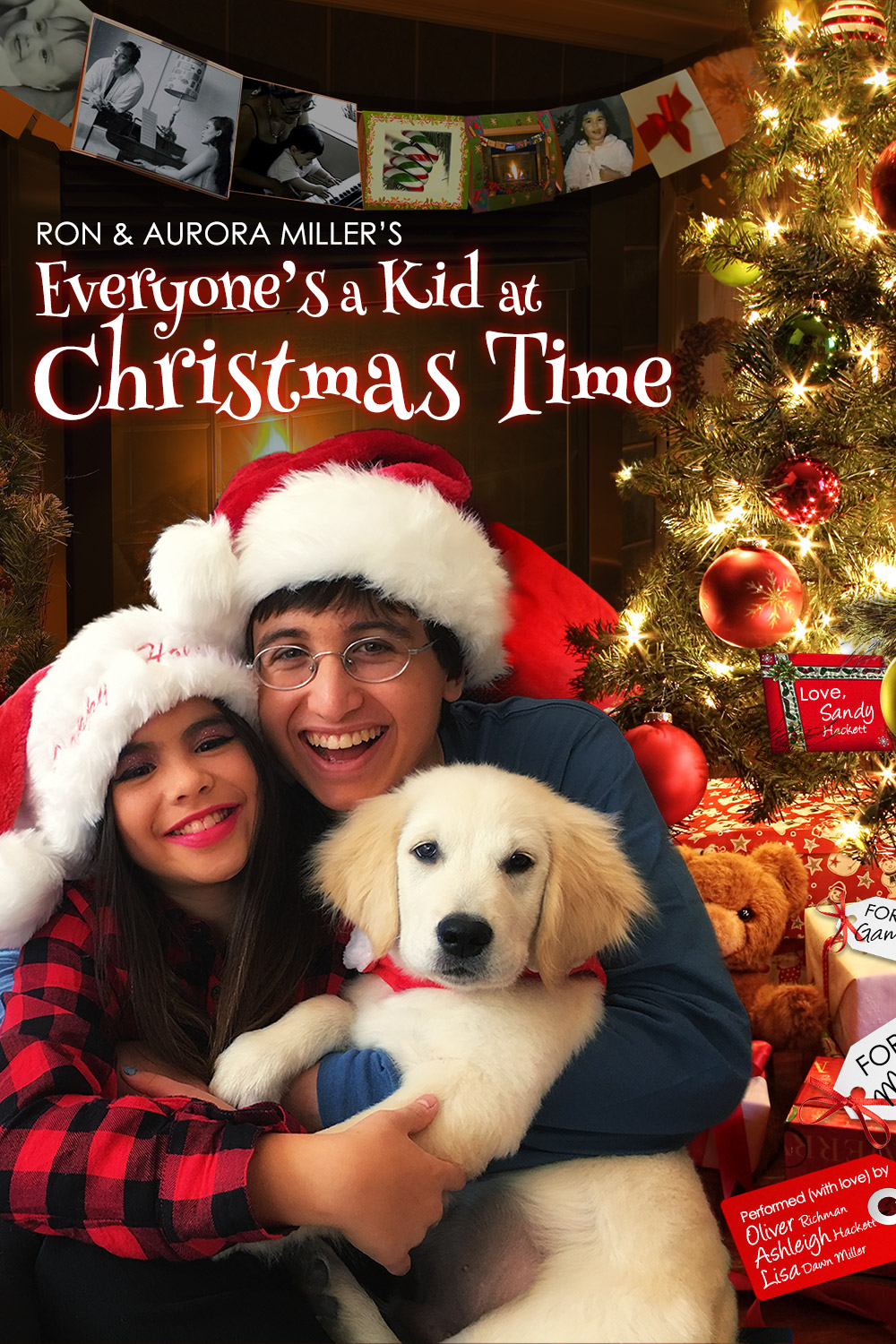 Ashleigh Hackett and Oliver Richman in Everyone's a Kid at Christmas Time (2016)