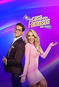 Nacho Lozano and Jimena Gallego in La Casa de Los Famosos (2021)