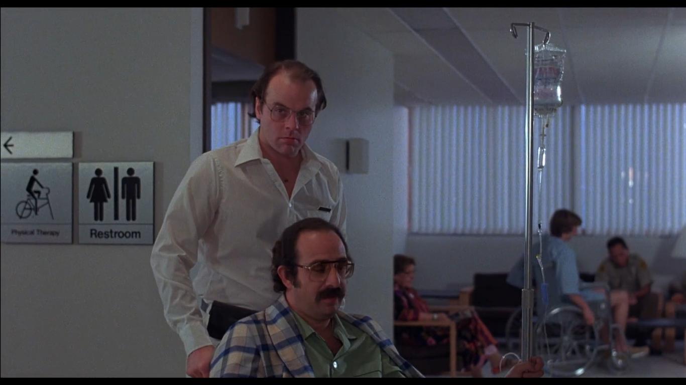 Michael Ironside and Harvey Atkin in Visiting Hours (1982)