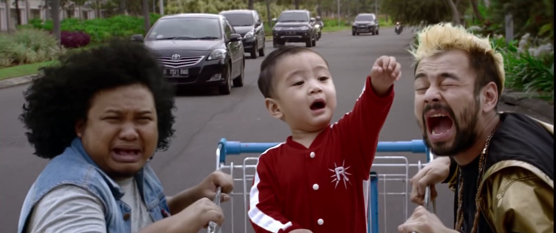 Raffi Ahmad, Babe Cabita, and Rafathar Malik Ahmad in Rafathar (2017)