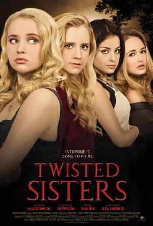 Cassidy Gifford, Anthony Del Negro, Sierra McCormick, and Katie Sarife in Twisted Sisters (2016)