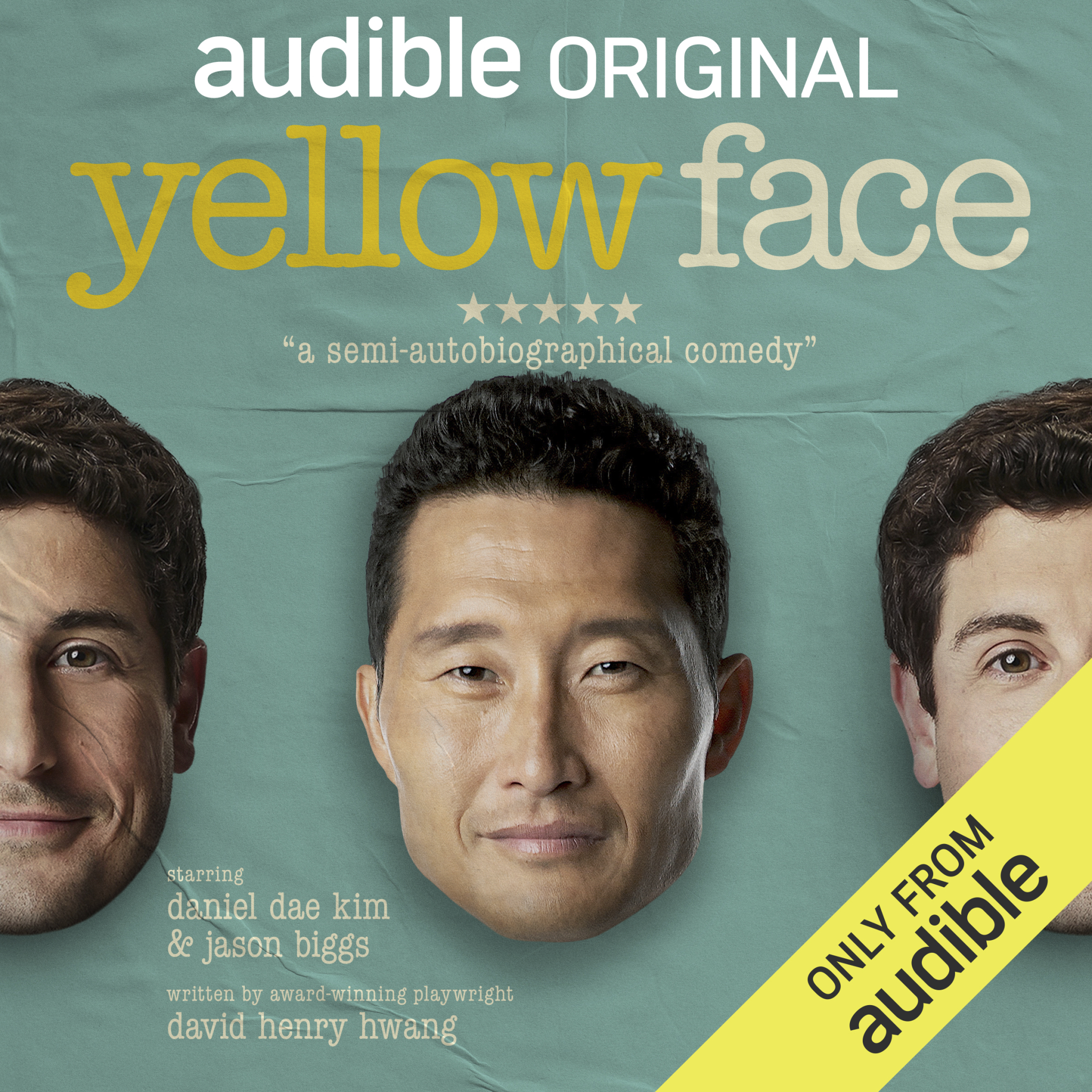 Jason Biggs and Daniel Dae Kim in Yellow Face (2024)