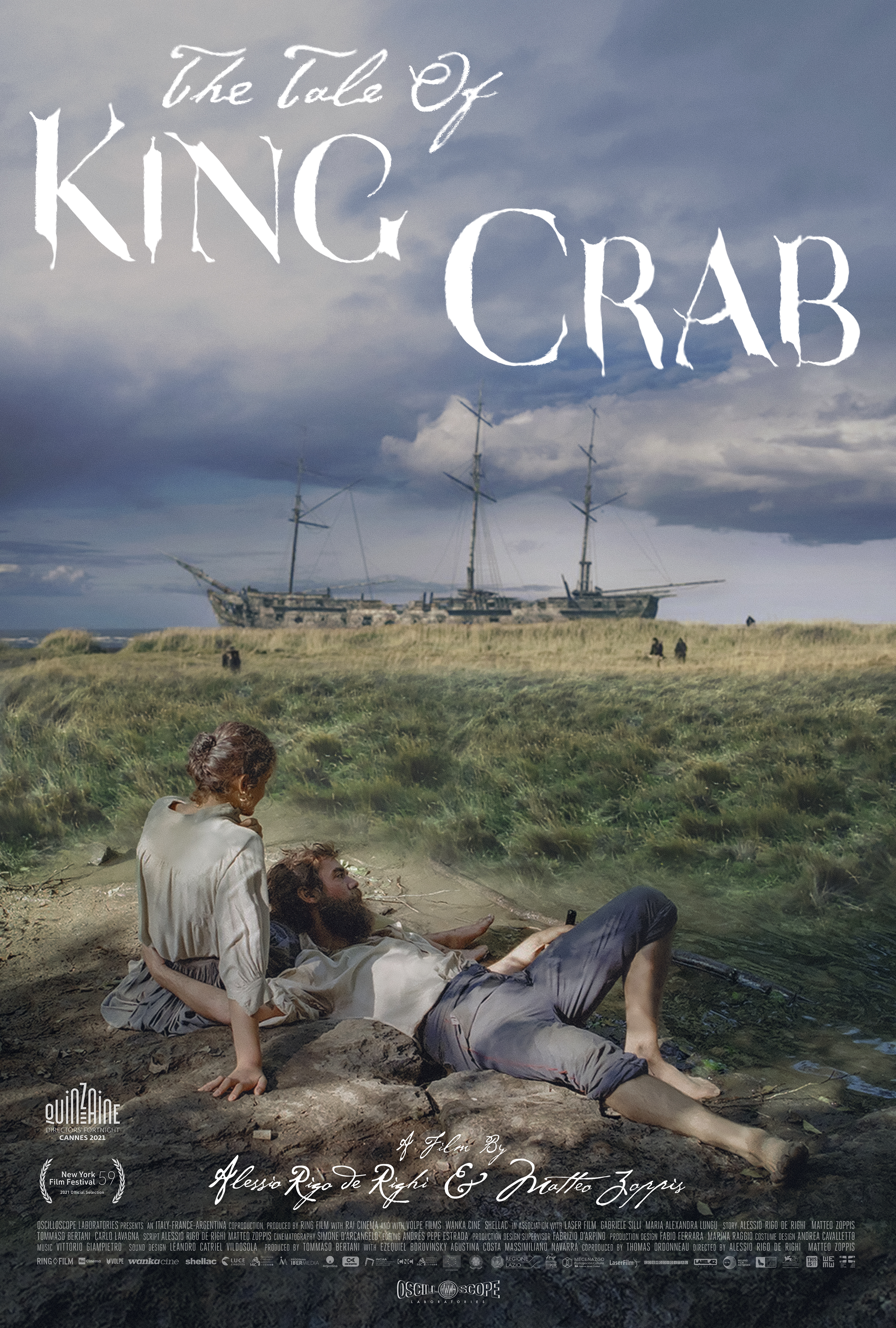 Maria Alexandra Lungu and Gabriele Silli in The Tale of King Crab (2021)