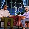 Shelley Fabares and Mike Farrell in Superman: The Animated Series (1996)