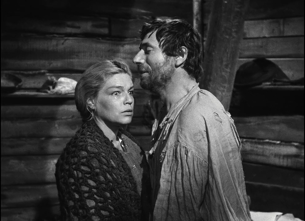 Yves Montand and Simone Signoret in The Crucible (1957)