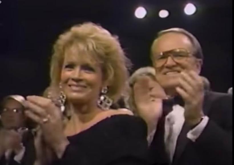 Angie Dickinson and George Stevens Jr. in AFI Life Achievement Award: A Tribute to Gregory Peck (1989)