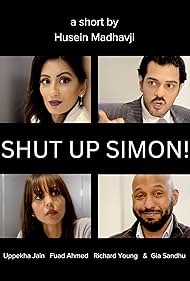 Husein Madhavji, Fuad Ahmed, Gia Sandhu, Uppekha Jain, and Richard Young in Shut Up Simon! (2024)