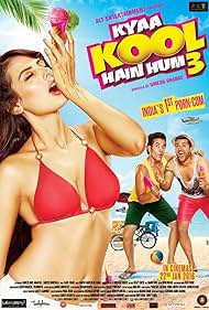 Aftab Shivdasani, Tusshar Kapoor, and Mandana Karimi in Kyaa Kool Hain Hum 3 (2016)