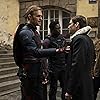 Clé Bennett, Daniel Brühl, Wyatt Russell, and Anthony Mackie in The Falcon and the Winter Soldier (2021)