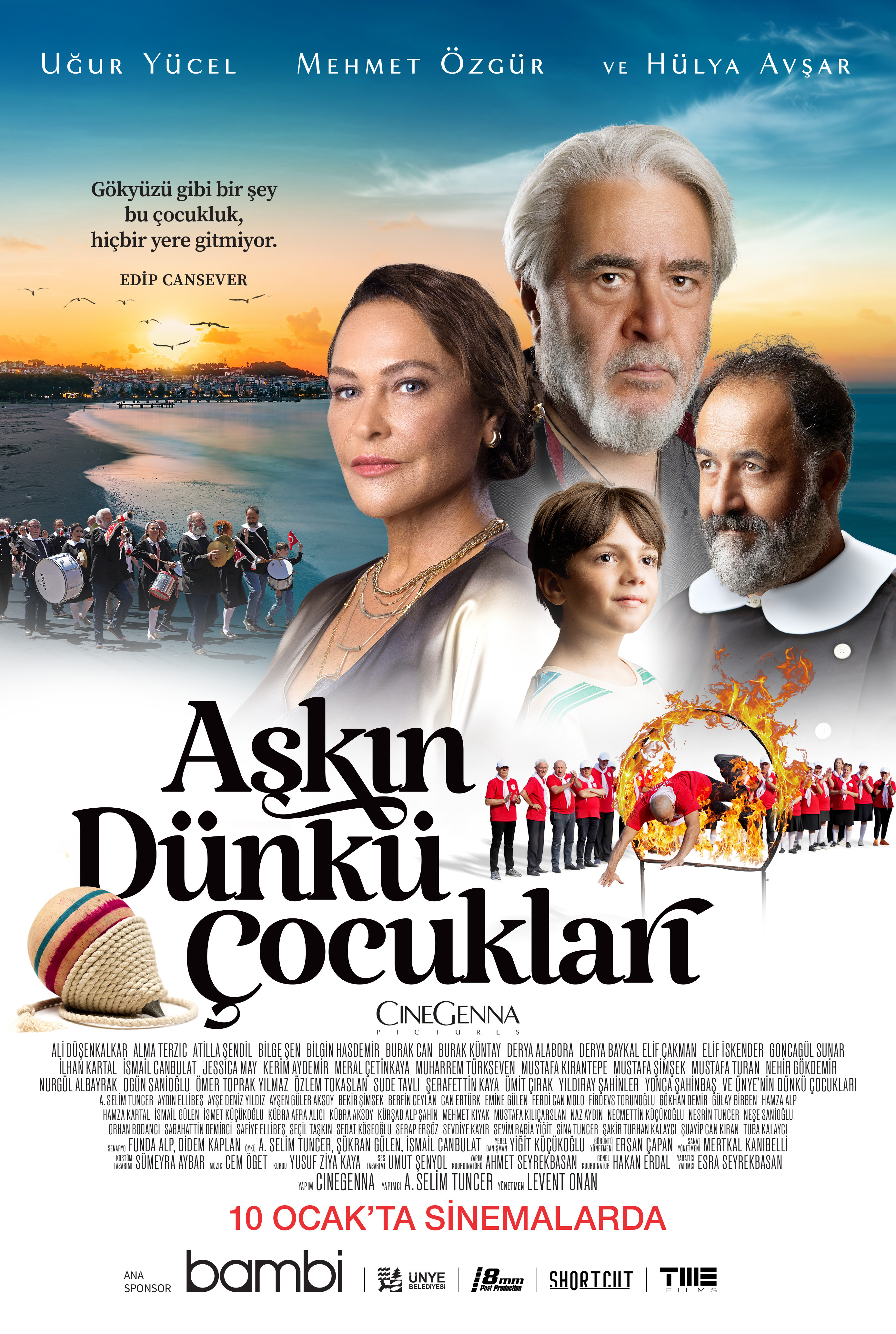 Hülya Avsar, Ugur Yücel, Ömer Toprak Yilmaz, and Mehmet Özgür in Askin Dünkü Çocuklari (2025)