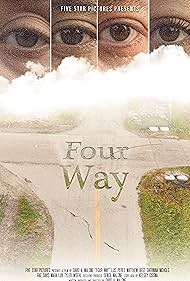 Matthew Best, Kelsey Cissna, Mara Luv, David A. Malone, Luis Perez, Tyler Woehl, Shernina Nichols, Austin Glaeser, and Rae Davis in Four Way (2020)