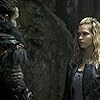 Eliza Taylor and Zach McGowan in The 100 (2014)