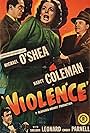 Nancy Coleman and Michael O'Shea in Violence (1947)