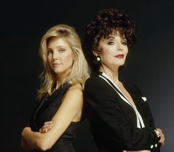 Heather Locklear and Joan Collins in Dynasty: The Reunion (1991)