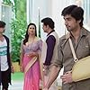 Rajesh Khattar, Harshad Chopda, Shehzad Shaikh, and Parineeta Borthakur in Bepannah (2018)