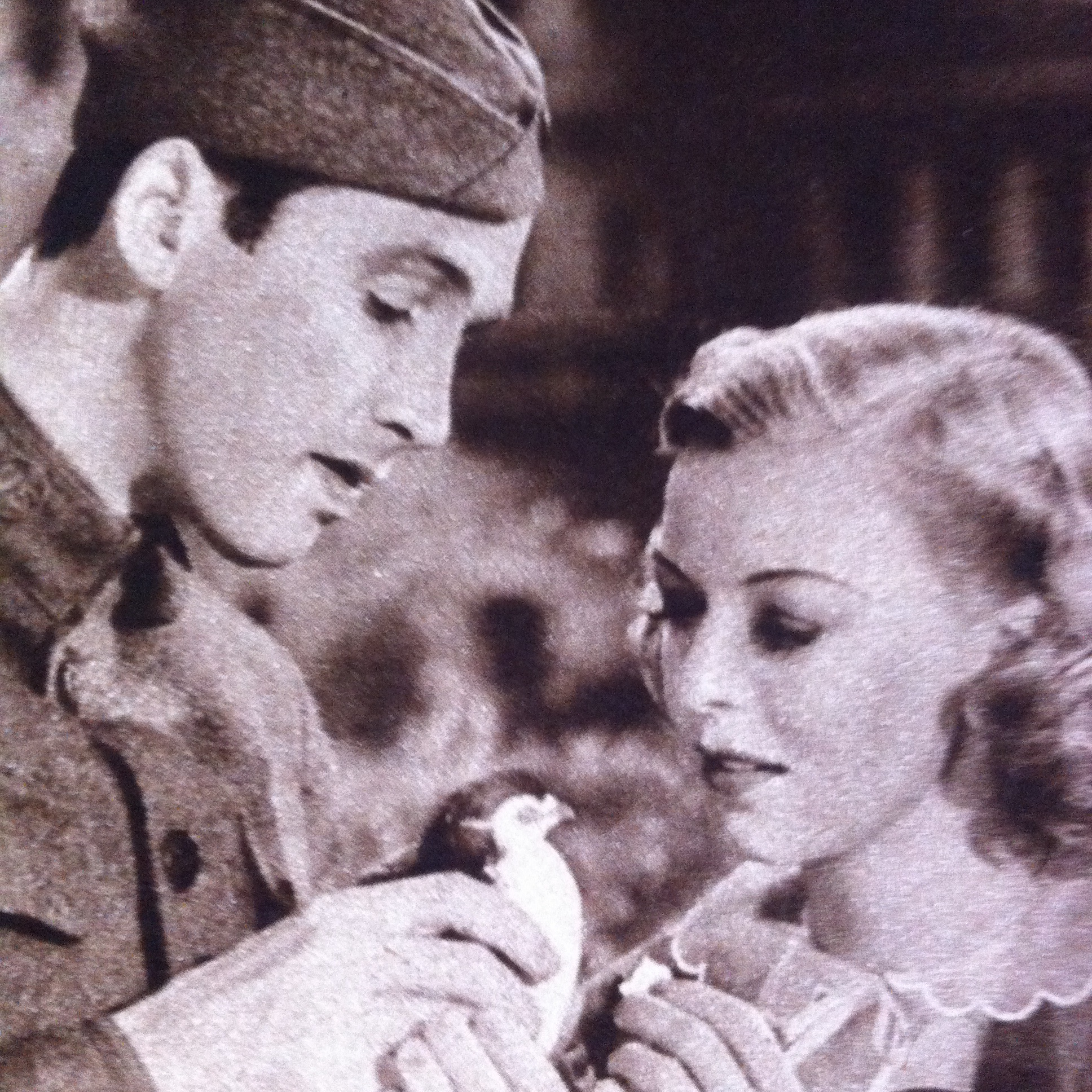 James Stewart and Margaret Sullavan in The Shopworn Angel (1938)