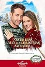 Ashley Williams and Niall Matter in Never Kiss a Man in a Christmas Sweater (2020)