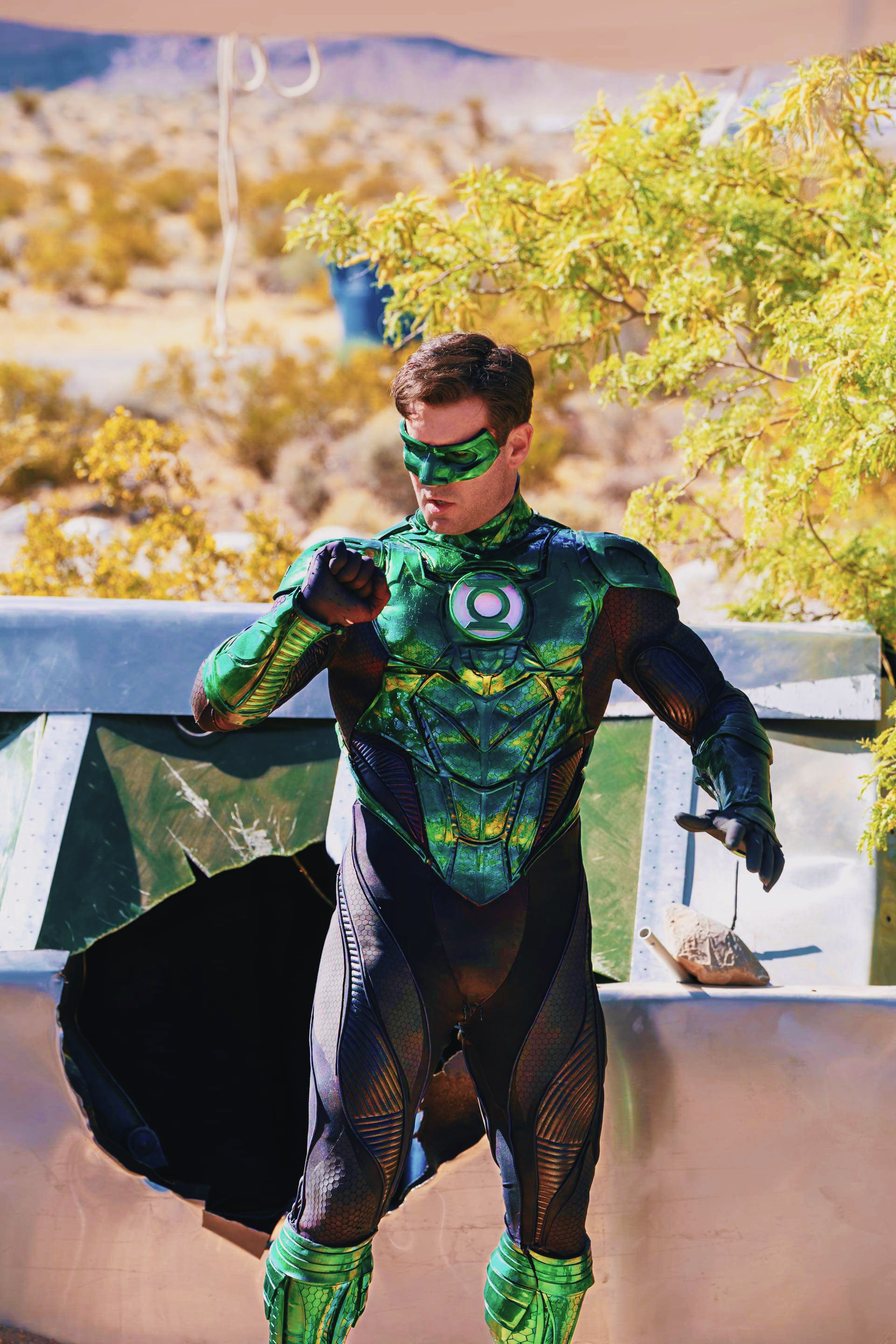 Mark Justice as Green Lantern/Hal Jordan