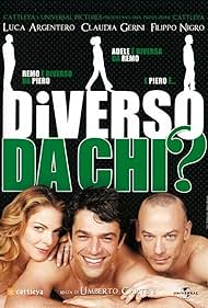 Claudia Gerini, Filippo Nigro, and Luca Argentero in Diverso da chi? (2009)