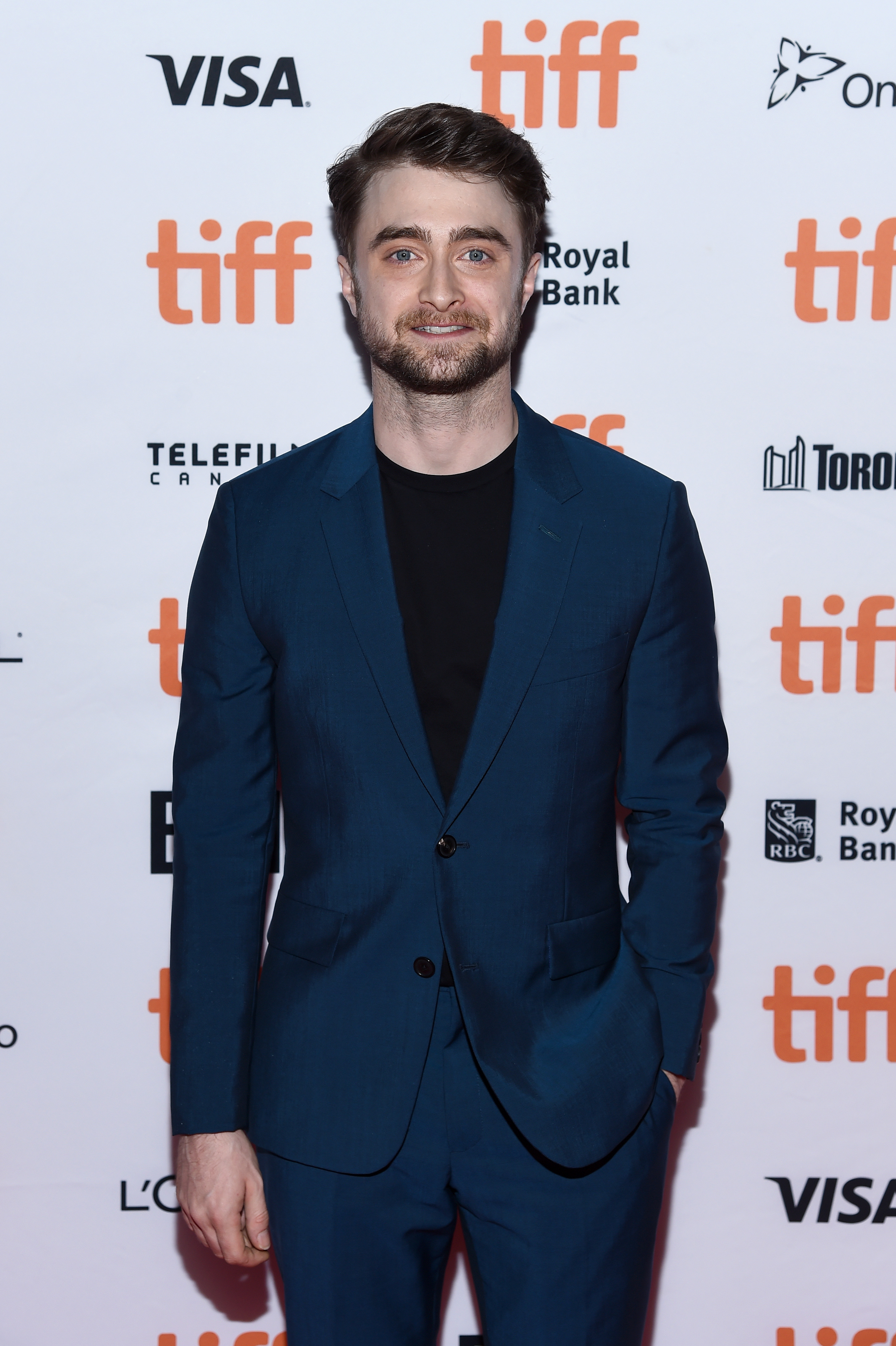 Daniel Radcliffe at an event for Guns Akimbo (2019)