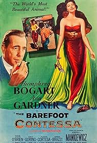 Humphrey Bogart and Ava Gardner in The Barefoot Contessa (1954)