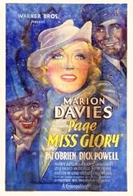 Pat O'Brien, Marion Davies, and Dick Powell in Page Miss Glory (1935)