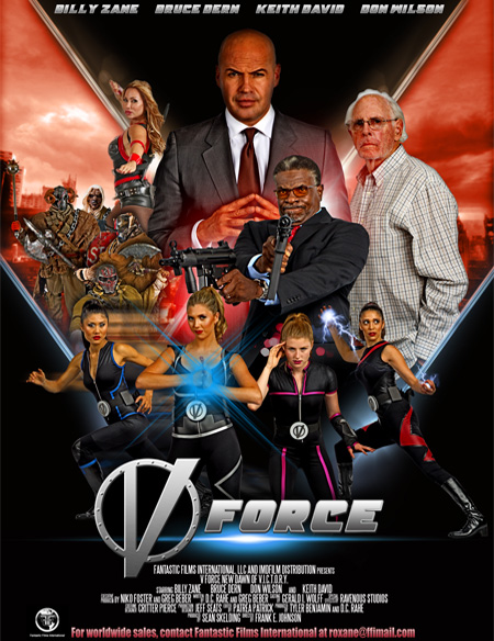 Billy Zane, Bruce Dern, Keith David, and Don Wilson in V-Force: New Dawn of V.I.C.T.O.R.Y. (2017)