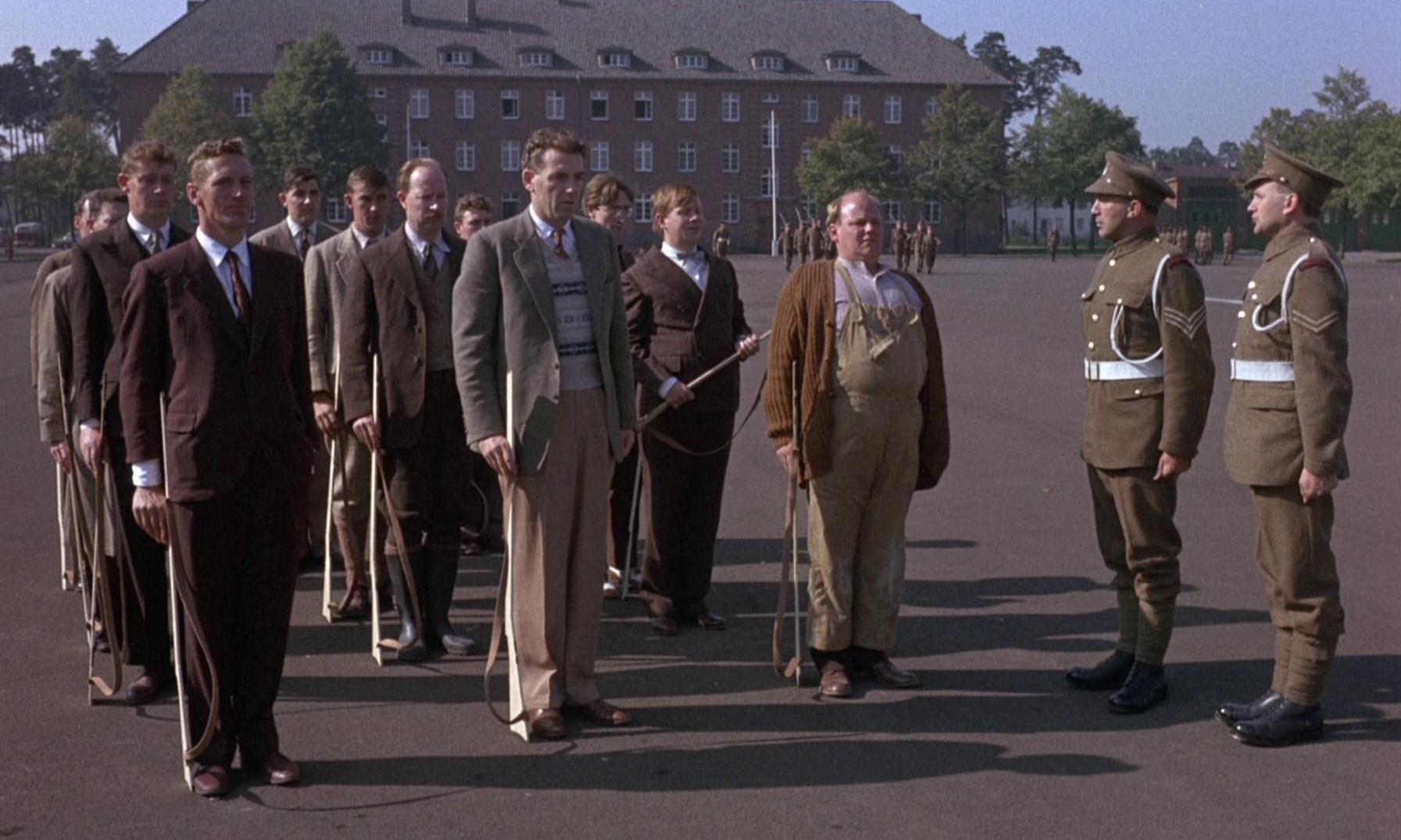 John Lennon, James Cossins, Jack Hedley, Roy Kinnear, Ronald Lacey, and Lee Montague in How I Won the War (1967)