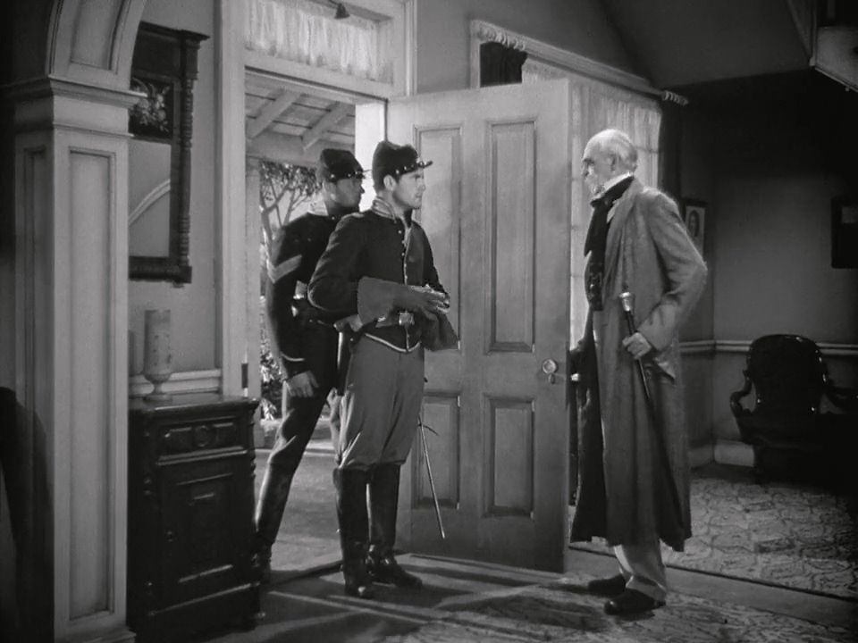 Claude Gillingwater, Fred Kohler Jr., and John McGuire in The Prisoner of Shark Island (1936)