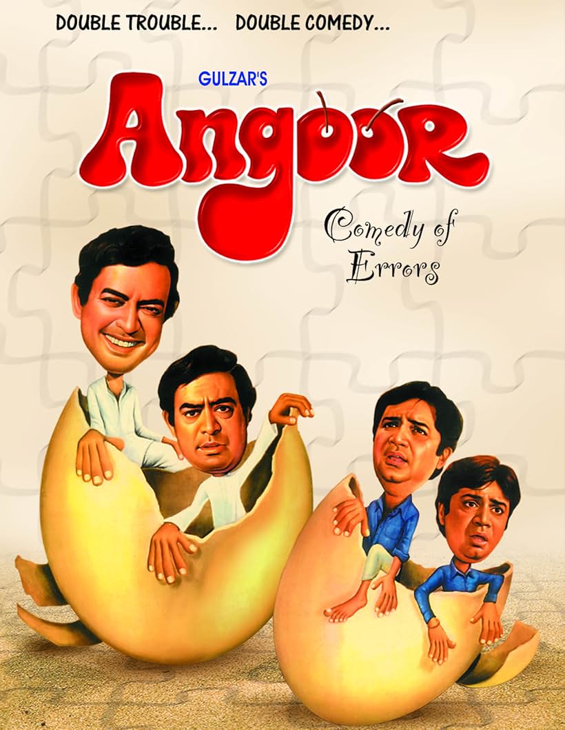 Sanjeev Kumar and Deven Verma in Angoor (1982)