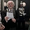 Oliver Ford Davies, Penny Downie, and Mariah Gale in Hamlet (2009)