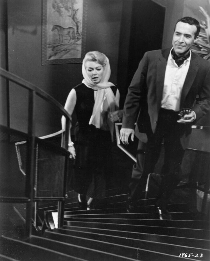 Ricardo Montalban and Lana Turner in Madame X (1966)