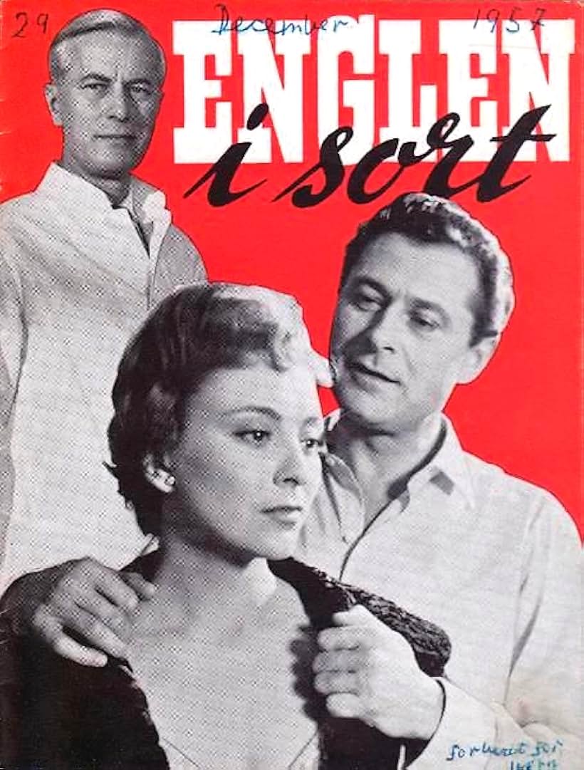 Emil Hass Christensen, Poul Reichhardt, and Helle Virkner in Englen i sort (1957)