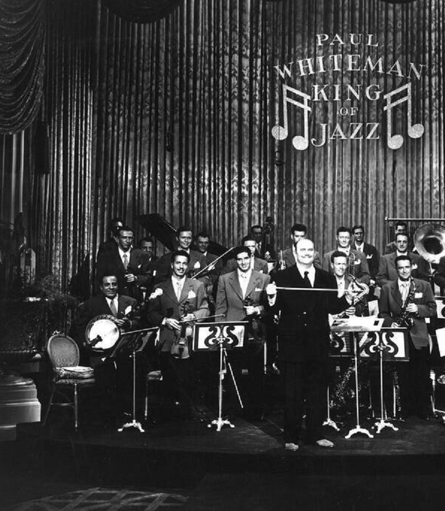 Jimmy Dorsey, Tommy Dorsey, and Paul Whiteman in The Fabulous Dorseys (1947)