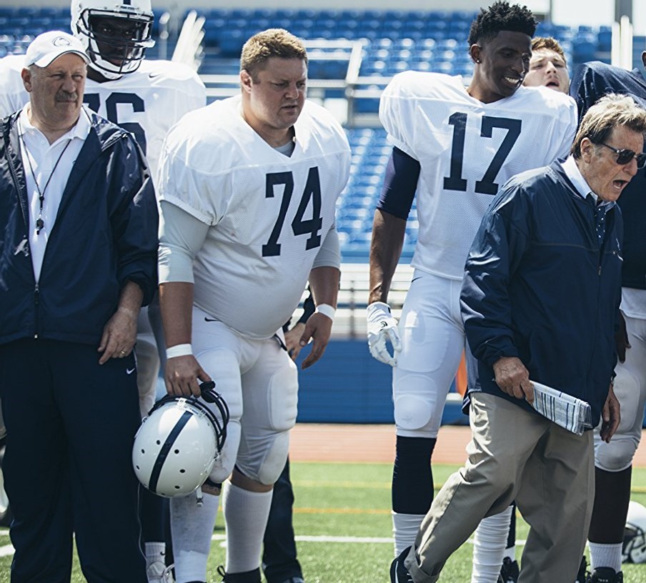 Julian Gamble with Al Pacino, "Paterno"