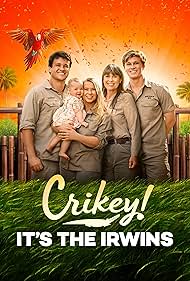 Terri Irwin, Bindi Irwin, Grace Warrior Irwin Powell, Robert Clarence Irwin, and Chandler Powell in Crikey! It's the Irwins (2018)