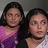 Meher Afroz Shaon and Shila Ahmed in Aaj Robibar (1996)