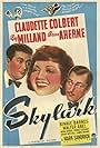 Brian Aherne, Claudette Colbert, and Ray Milland in Skylark (1941)