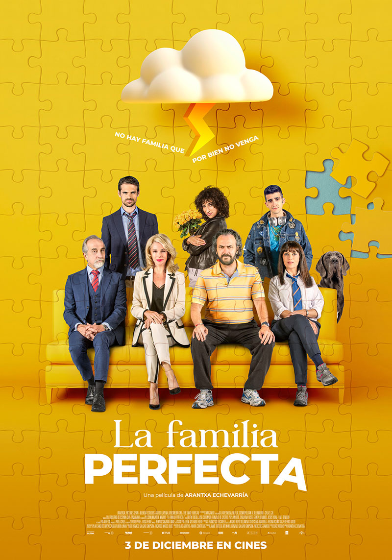 Jose Coronado, Gonzalo de Castro, Belén Rueda, Pepa Aniorte, Gonzalo Ramos, Carolina Yuste, and Lalo Tenorio in The Perfect Family (2021)