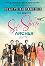 Nicole Omillo, Frost Sandoval, Bea Binene, Aubrey Caraan, Krissha Viaje, Andre Yllana, Heaven Peralejo, Marco Gallo, and Gab Lagman in Ready for Takeoff: The Road to Safe Skies, Archer (2023)