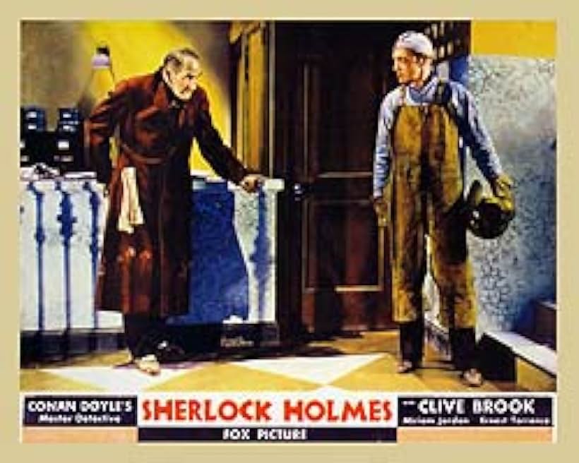 Clive Brook and Ernest Torrence in Sherlock Holmes (1932)