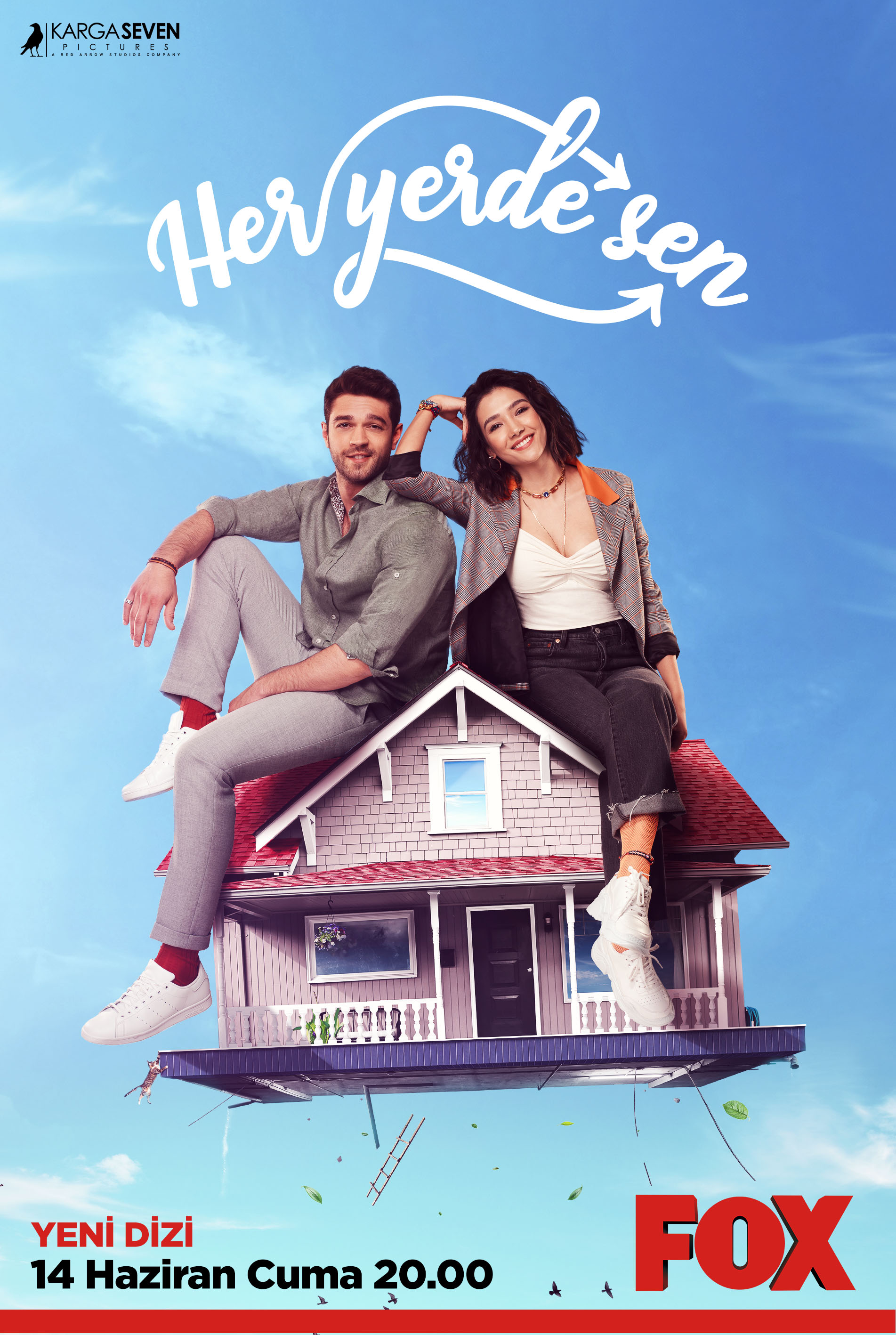 Furkan Andic and Aybüke Pusat in Her Yerde Sen (2019)