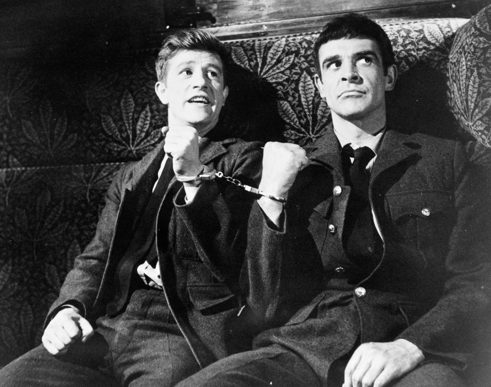 Sean Connery and Alfred Lynch in On the Fiddle (1961)