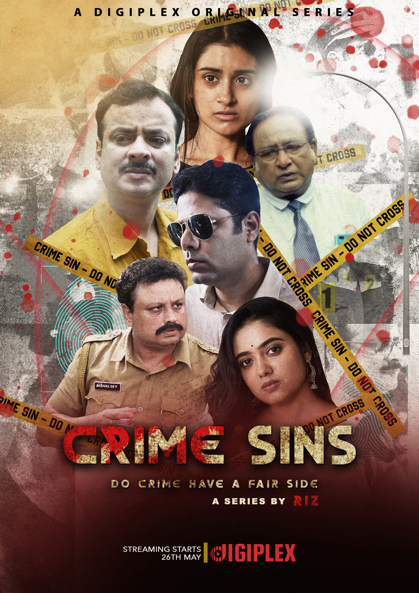 Partha Sarathi, Anuska Chakraborty, Supriyo Dutta, Gopal Talukdar, and Pritam Guha in Crime Sins (2022)