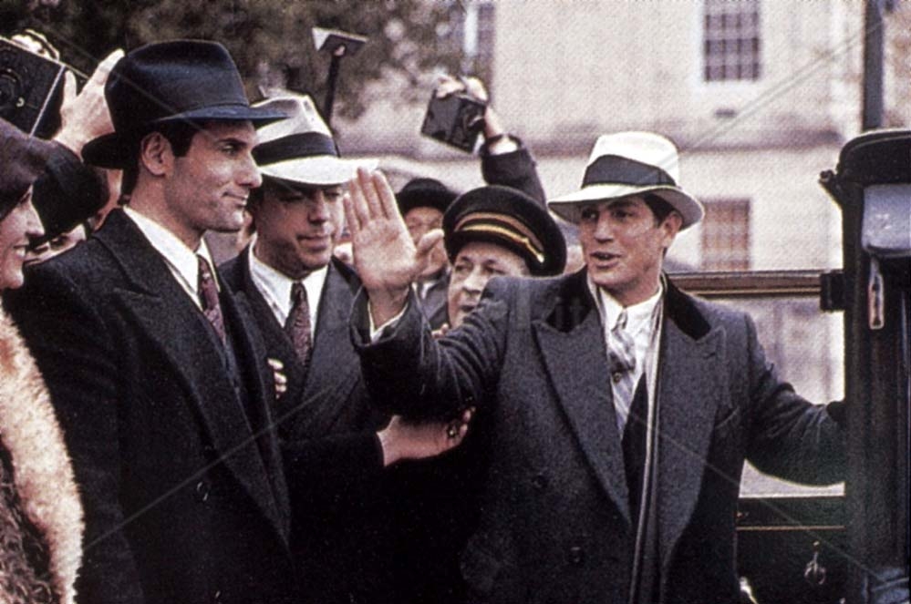 Eric Roberts, Anthony Crivello, and Titus Welliver in The Lost Capone (1990)