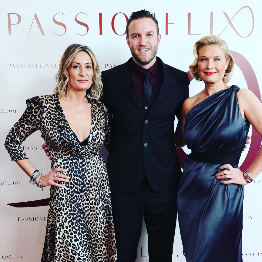 Jodi Ellen Malpas, Dairmaid Murtagh, Tosca Musk at the premiere for The Protector