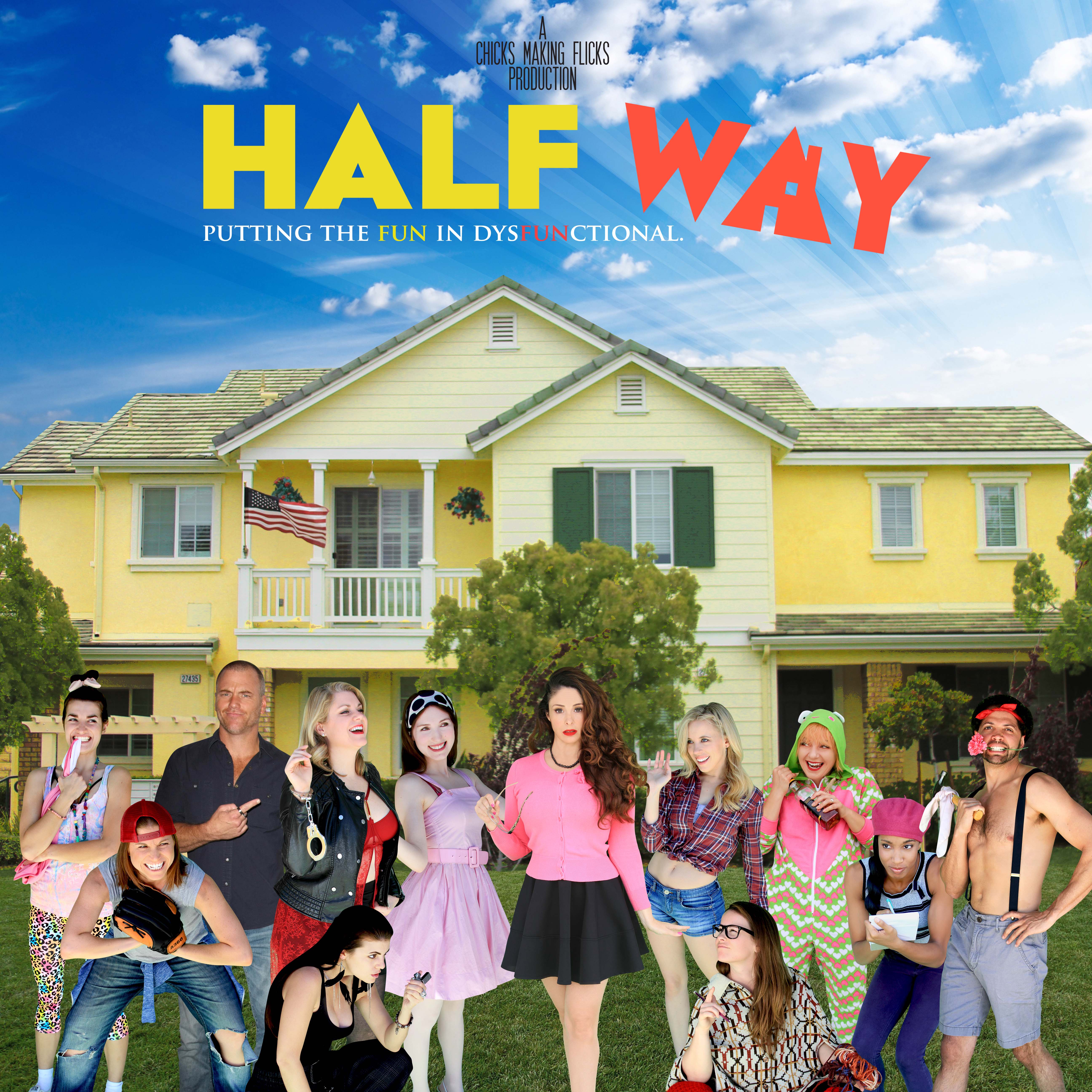 Harmony Smith, Sean Carrigan, Marlene Mc'Cohen, Laura Marie Steigers, Lina Green, Katharina Magdalena, Christina Maria Davis, William Gabriel Grier, Beth Goldberg, Erica Jaye Green, Hollie Schwarz, Elizabeth DelloRusso, and Andrea Martina in Half Way (2016)