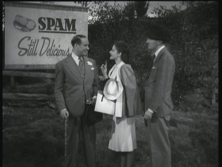 Peter Graves, Margaret Lockwood, and Vic Oliver in Give Us the Moon (1944)